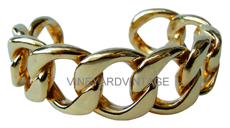 Chanel-vintage-bracelet-chain-link